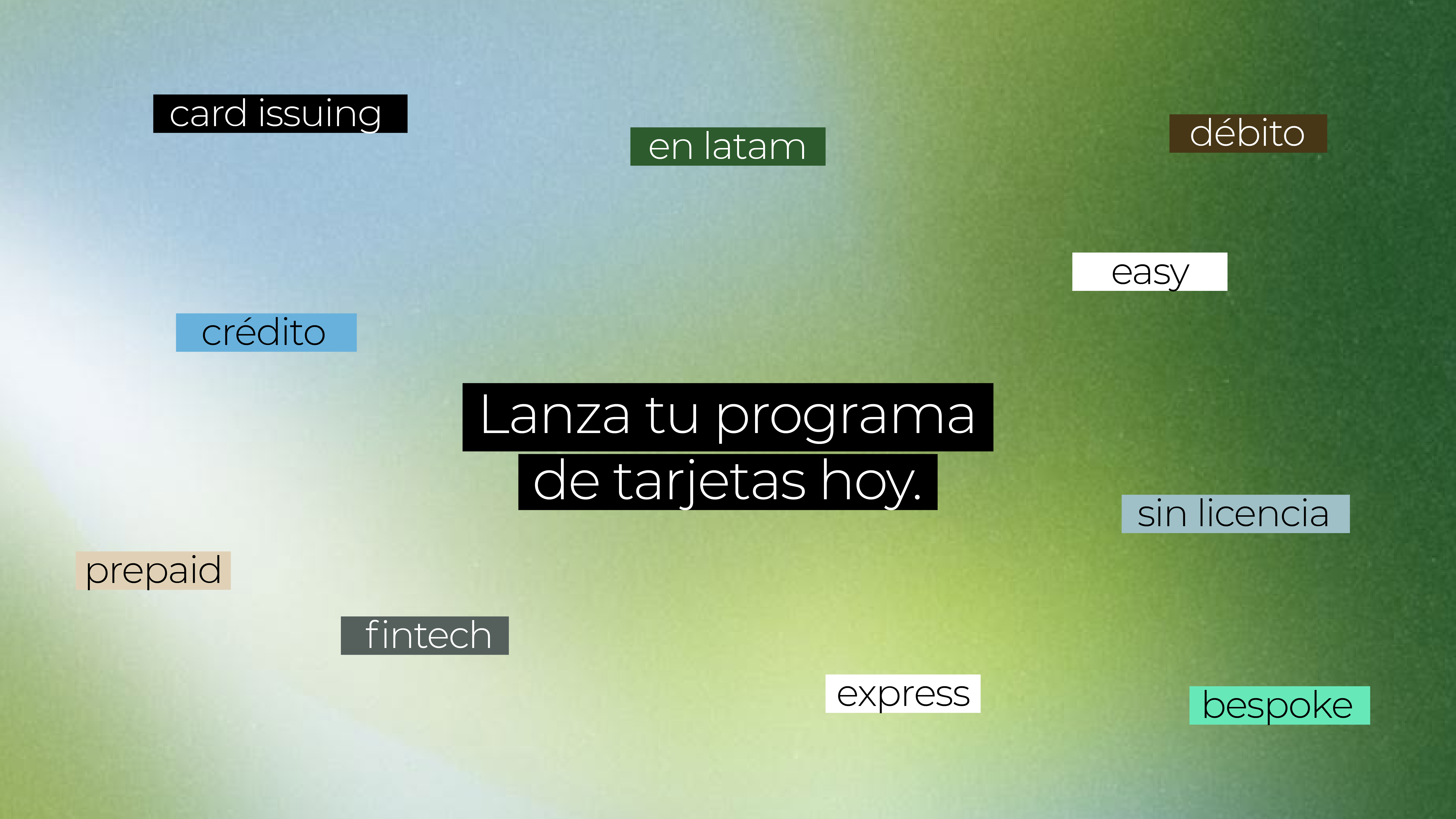 Lanza un programa de tarjetas Mastercard paso a paso — vista general