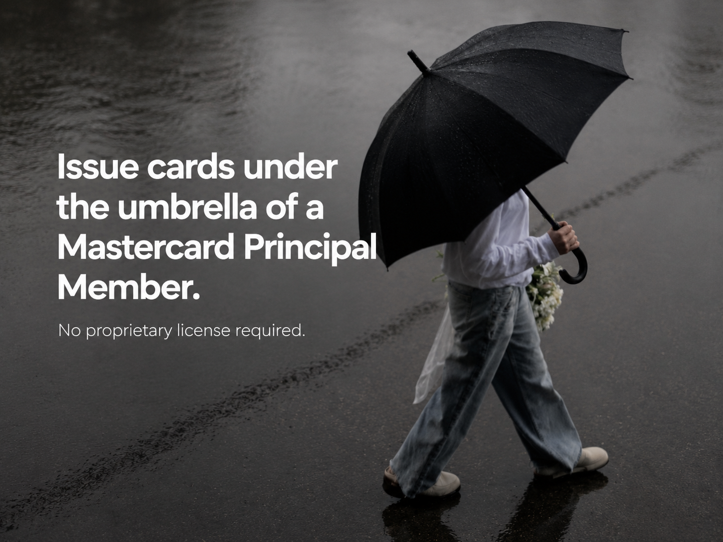 Issue cards under the umbrella of a Mastercard Principal Member